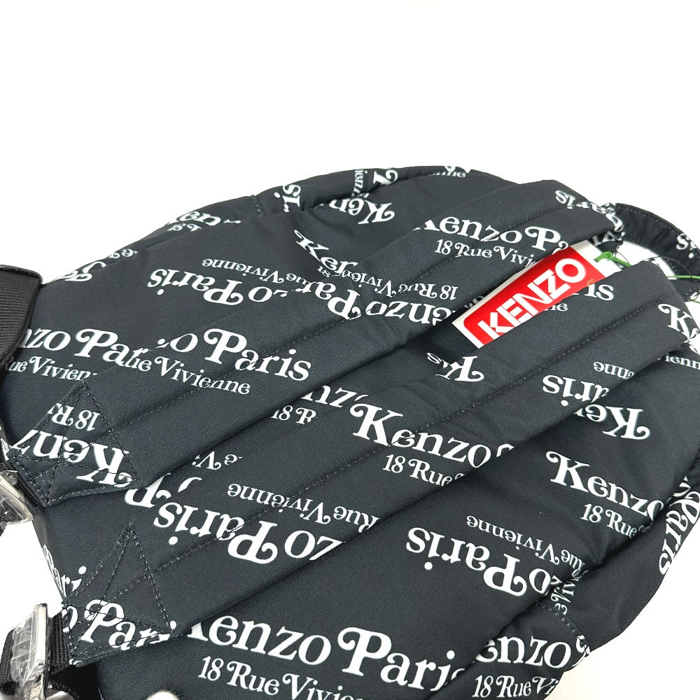 KENZO FE55SA513F23 Verdyコラボ バックパック カバン リュックサック ナイロン ユニセックス ブラック - brandshop-reference