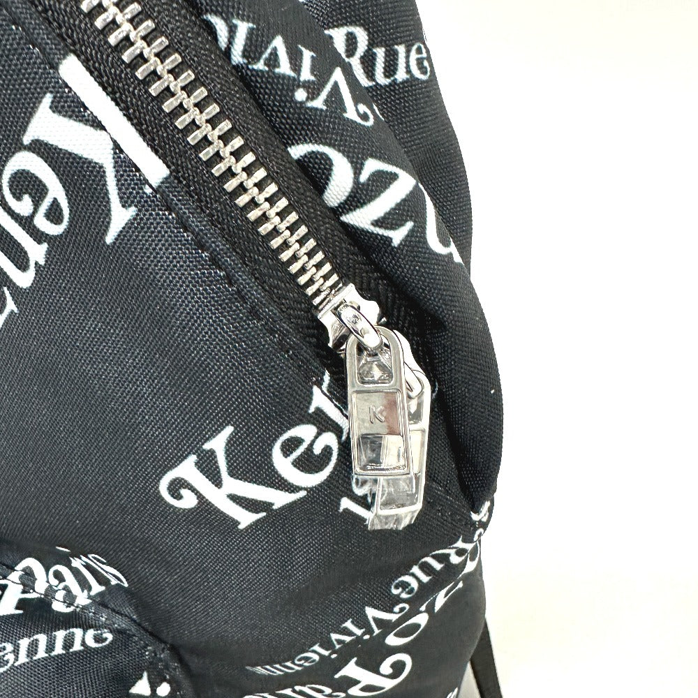 KENZO FE55SA513F23 Verdyコラボ バックパック カバン リュックサック ナイロン ユニセックス ブラック - brandshop-reference