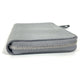 TIFFANY&Co. Smartphone pouch Card Case Business card holder Pass case logo Zip Around Pouch Leather gray Used