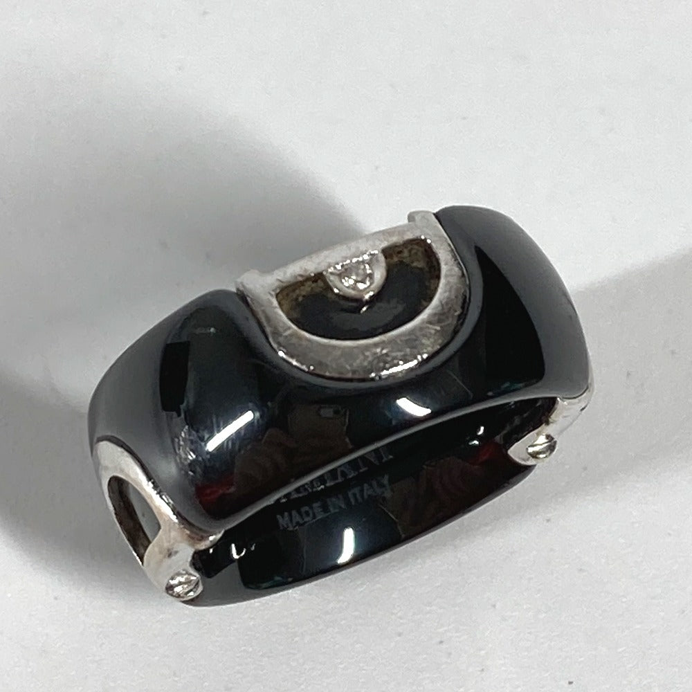 Damiani 1PD Dアイコン リング ダイヤモンド アクセサリー リング・指輪 セラミック メンズ ブラック - brandshop-reference
