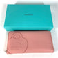TIFFANY &amp; Co. 72458575 Japan-exclusive Return to Tiffany Heart Large Zip Wallet, Women's Leather, Blush Pink
