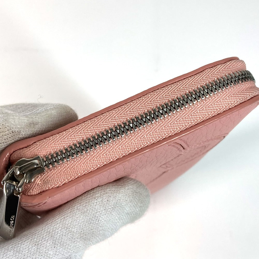 TIFFANY &amp; Co. 72458575 Japan-exclusive Return to Tiffany Heart Large Zip Wallet, Women's Leather, Blush Pink