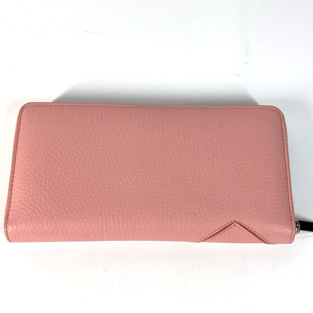 TIFFANY &amp; Co. 72458575 Japan-exclusive Return to Tiffany Heart Large Zip Wallet, Women's Leather, Blush Pink
