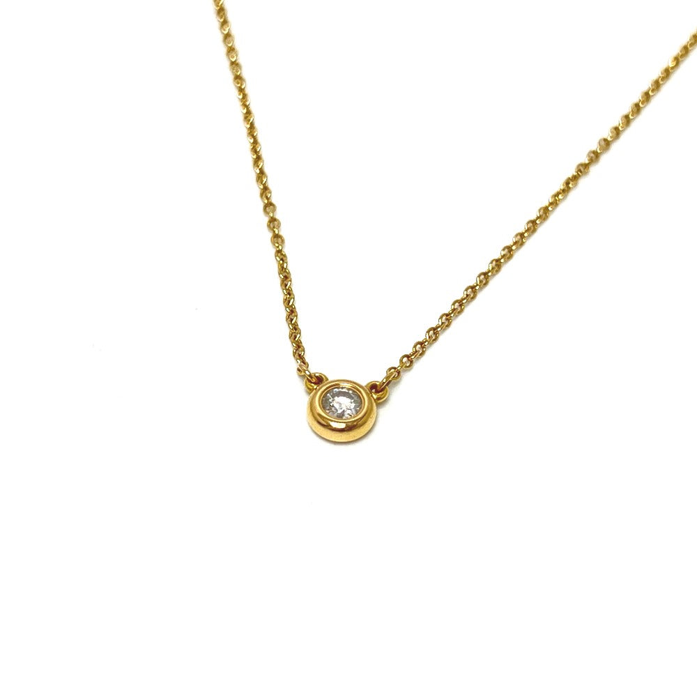 TIFFANY&Co. K18PG バイザヤード 1PD D0.10ct アクセサリー ネックレス K18PG レディース ゴールド - brandshop-reference