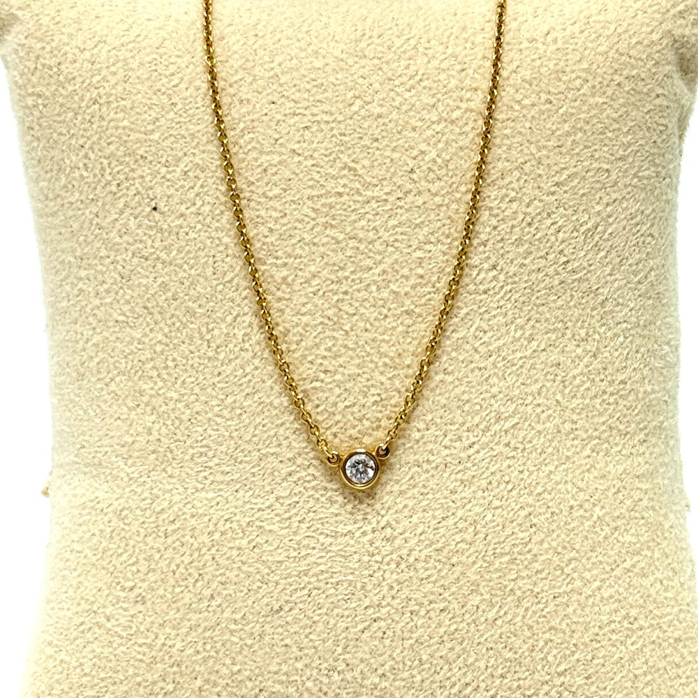 TIFFANY&Co. K18YG 1Pダイヤ バイザヤード エルサペレッティ アクセサリー ジュエリー ネックレス K18YG レディース ゴールド - brandshop-reference