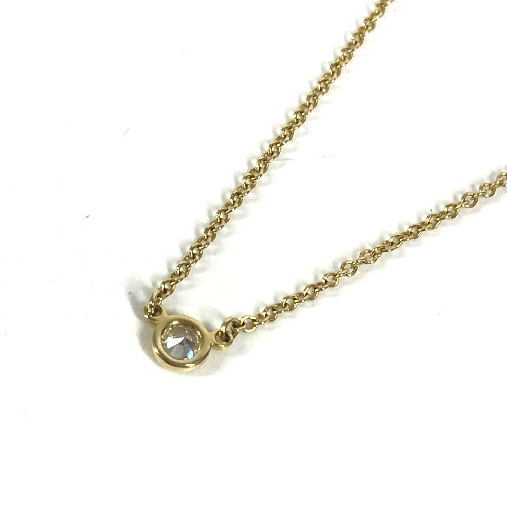 TIFFANY&Co. アクセサリー ジュエリー 1PD バイザヤード ネックレス ダイヤモンド ダイヤ チェーン ネックレス YG750 レディース ゴールド
