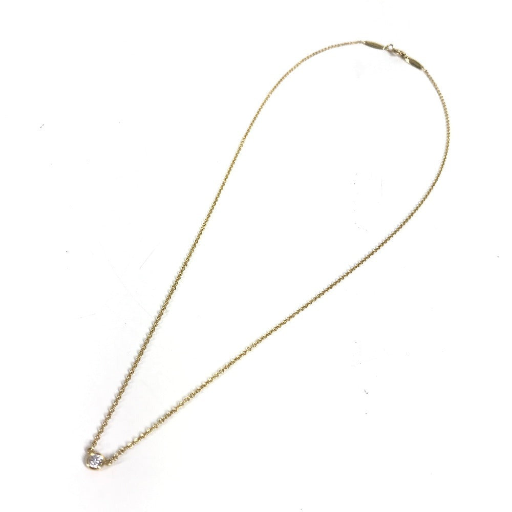 TIFFANY&Co. アクセサリー ジュエリー 1PD バイザヤード ネックレス ダイヤモンド ダイヤ チェーン ネックレス YG750 レディース ゴールド