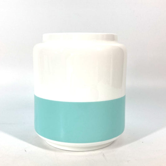 TIFFANY&Co. バイカラー カラーブロック フラワーベース インテリア 花瓶 陶器 レディース - brandshop-reference