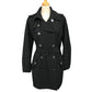 Michael Kors Logo belt Apparel Outerwear Mid-length trench coat Nylon Black Used