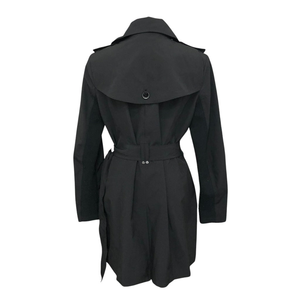 Michael Kors Logo belt Apparel Outerwear Mid-length trench coat Nylon Black Used