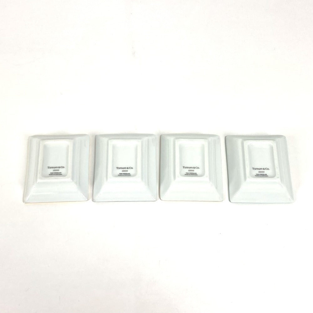 TIFFANY&Co. アッシュトレイ 小皿 ヴィド ポシェ セット 4個セット 4個セット 灰皿 陶器 ユニセックス マルチカラー - brandshop-reference