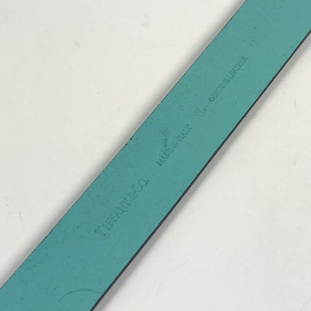 TIFFANY&Co. ペットアクセサリー ロゴ ドッグ 犬 ワンちゃん 首輪 レザー ユニセックス ブルー - brandshop-reference