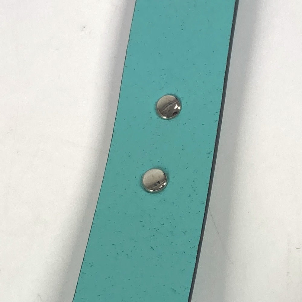 TIFFANY&Co. ペットアクセサリー ロゴ ドッグ 犬 ワンちゃん 首輪 レザー ユニセックス ブルー - brandshop-reference