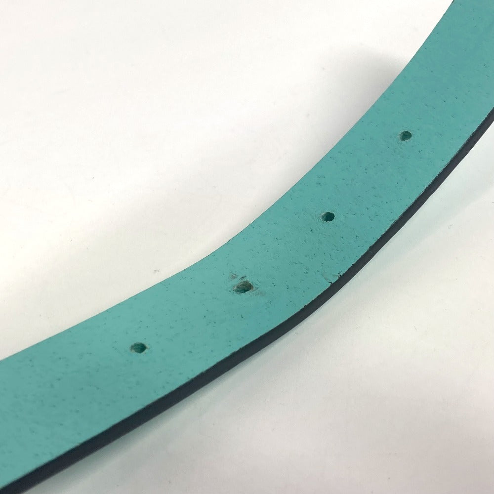 TIFFANY&Co. ペットアクセサリー ロゴ ドッグ 犬 ワンちゃん 首輪 レザー ユニセックス ブルー - brandshop-reference