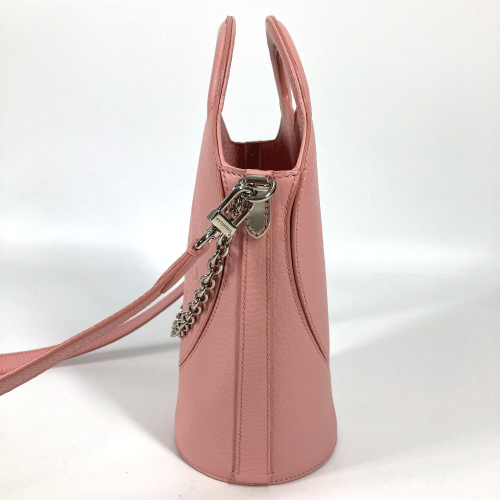 TIFFANY&Co. 72458478 リターン トゥ ティファニー ミニ クロスボディ バッグ ハート チェーン ポシェット 日本限定 カバン ハンドバッグ 斜め掛けバッグ ショルダーバッグ レザー レディース ピンク - brandshop-reference