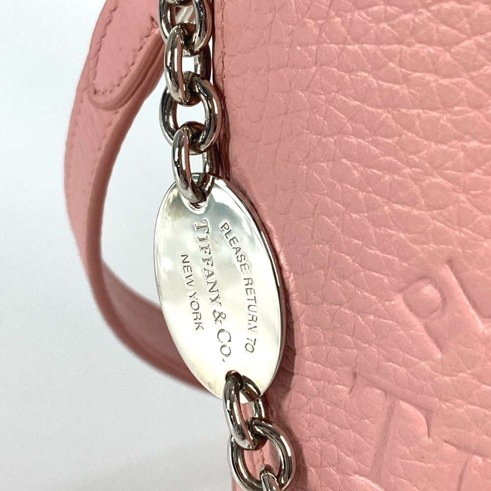 TIFFANY&Co. 72458478 リターン トゥ ティファニー ミニ クロスボディ バッグ ハート チェーン ポシェット 日本限定 カバン ハンドバッグ 斜め掛けバッグ ショルダーバッグ レザー レディース ピンク - brandshop-reference
