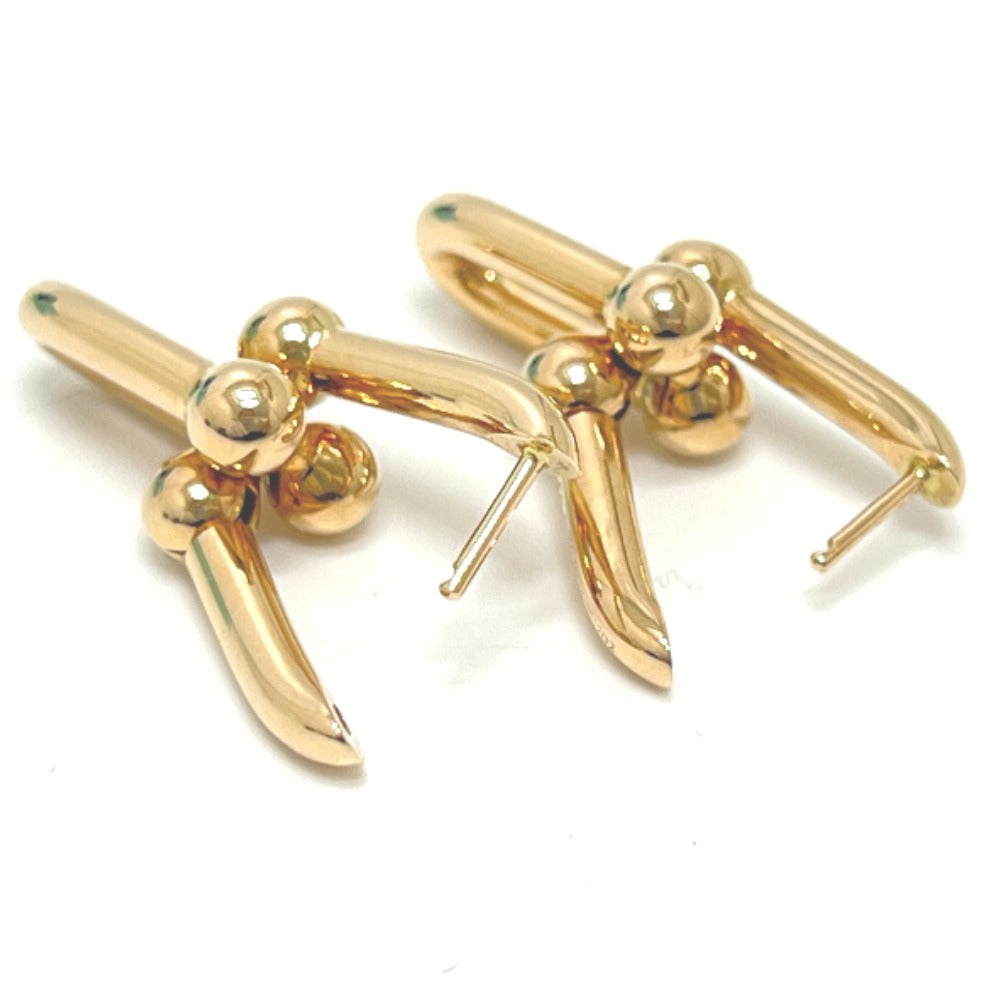 TIFFANY&Co. 73584531 ハードウェア K18 ミディアム リンク アクセサリー ピアス K18 レディース イエローゴールド イエローゴールド