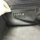 FURLA Turnlock Emma Tote, 2-Way Shoulder Bag, Leather Tote Bag, Women's, Blue