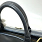 FURLA Turnlock Emma Tote, 2-Way Shoulder Bag, Leather Tote Bag, Women's, Blue