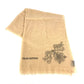 LOUIS VUITTON M70836 Fringe logo Large Stole/Shawl Muffler shawl Cashmere Beige/Black Used
