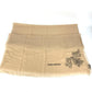 LOUIS VUITTON M70836 Fringe logo Large Stole/Shawl Muffler shawl Cashmere Beige/Black Used