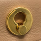 SAINT LAURENT PARIS 368229 Muse Two Handbag Shoulder Bag Leather Women's Beige