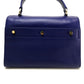 SAINT LAURENT PARIS MUSE TWO Muse Two Shoulder Bag/Handbag in Blue Leather for Women