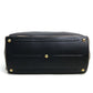 YVES SAINT LAURENT 229680 Muse Two One-Shoulder Bag Shoulder Bag Handbag Canvas/Leather Women's Gray Dark Gray x Beige
