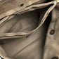 YVES SAINT LAURENT 229680 Muse Two One-Shoulder Bag Shoulder Bag Handbag Canvas/Leather Women's Gray Dark Gray x Beige