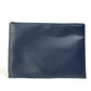 SAINT LAURENT PARIS 397294 Classic Saint Laurent Mini Zip Tablet Sleeve Pouch Clutch Bag Leather Men's Dark Navy