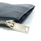 SAINT LAURENT PARIS 397294 Classic Saint Laurent Mini Zip Tablet Sleeve Pouch Clutch Bag Leather Men's Dark Navy
