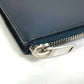 SAINT LAURENT PARIS 397294 Classic Saint Laurent Mini Zip Tablet Sleeve Pouch Clutch Bag Leather Men's Dark Navy