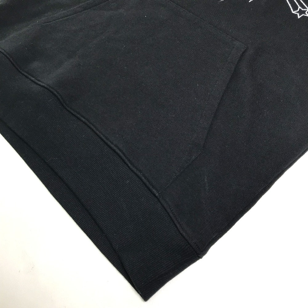 SAINT LAURENT PARIS 605507 ジャルダンマジョレルフーディ アパレル トップス パーカー コットン メンズ ブラック