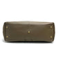 YVES SAINT LAURENT 284650 Neo Double Reversible Handbag/Tote Bag, Leather, Unisex, Charcoal Gray