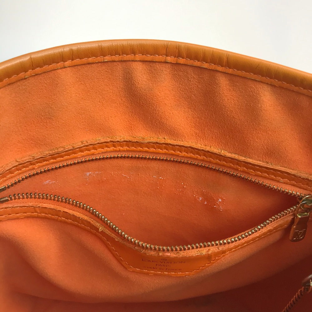 LOUIS VUITTON M5899H Epi Petit Bucket PM Tote Bag with Pouch, Shoulder Bag, Epi Leather, Women's, Mandarin Orange