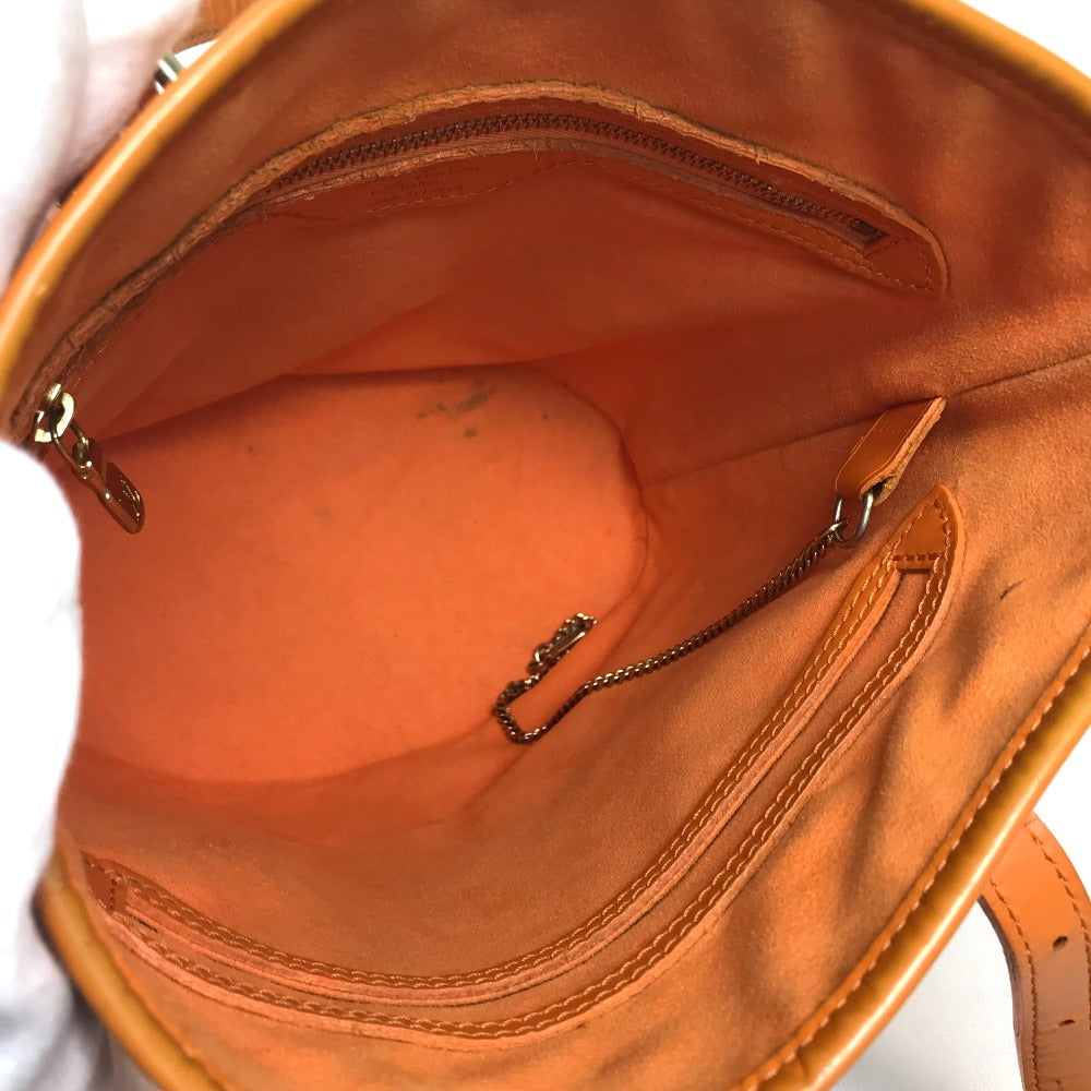 LOUIS VUITTON M5899H Epi Petit Bucket PM Tote Bag with Pouch, Shoulder Bag, Epi Leather, Women's, Mandarin Orange