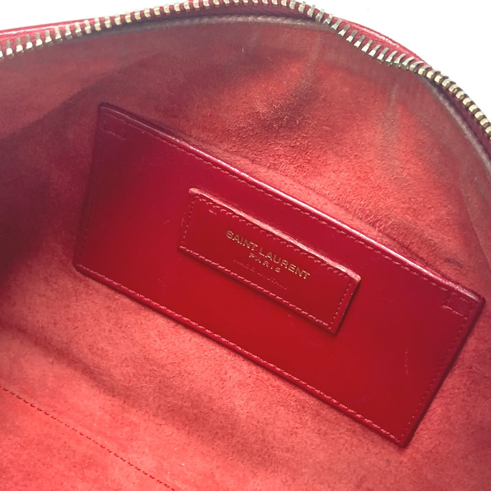 YVES SAINT LAURENT 330958 ベイビーダッフル ロゴ 2WAYバッグ ショルダーバッグ 斜め掛け カバン ハンドバッグ レザー レディース レッド - brandshop-reference