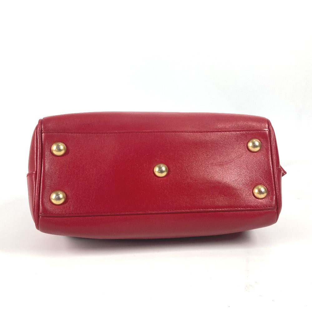 YVES SAINT LAURENT 330958 ベイビーダッフル ロゴ 2WAYバッグ ショルダーバッグ 斜め掛け カバン ハンドバッグ レザー レディース レッド - brandshop-reference