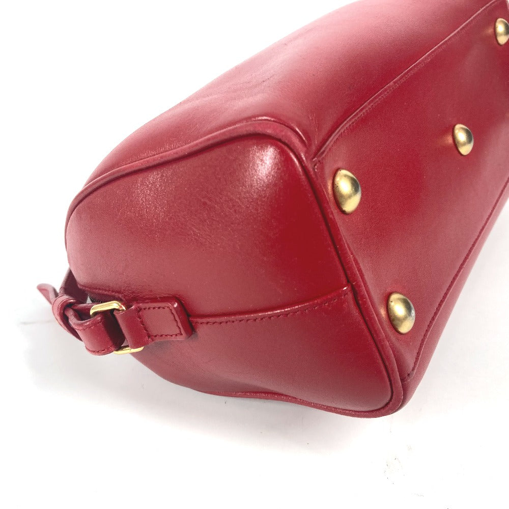 YVES SAINT LAURENT 330958 ベイビーダッフル ロゴ 2WAYバッグ ショルダーバッグ 斜め掛け カバン ハンドバッグ レザー レディース レッド - brandshop-reference