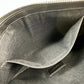 SAINT LAURENT PARIS 565722 RIVE GAUCHE Pouch Clutch Bag in Coated Canvas, Men's, Gray