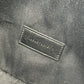 SAINT LAURENT PARIS 565722 RIVE GAUCHE Pouch Clutch Bag in Coated Canvas, Men's, Gray