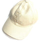 SAINT LAURENT PARIS 690975 Logo Baseball Cap, Cotton, Beige, Women's