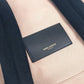 SAINT LAURENT PARIS 326865 Logo Bag Backpack Rucksack Canvas/Leather Unisex Pink Beige