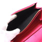 SAINT LAURENT PARIS 314995 Y-Line Flap Wallet, Long Leather Wallet, Women's, Pink