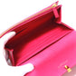 SAINT LAURENT PARIS 314995 Y-Line Flap Wallet, Long Leather Wallet, Women's, Pink