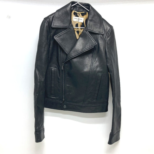 SAINT LAURENT PARIS 536902 フライジャケット ジャケット フライジャケット ライダース ライダースジャケット レザー レディース ブラック