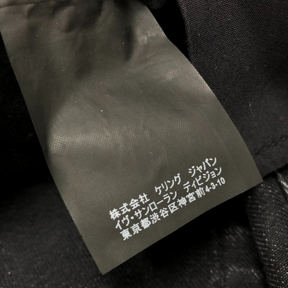 SAINT LAURENT PARIS 504700 ダメージ デニムパンツ デニム パンツ パンツ コットン メンズ ブラック