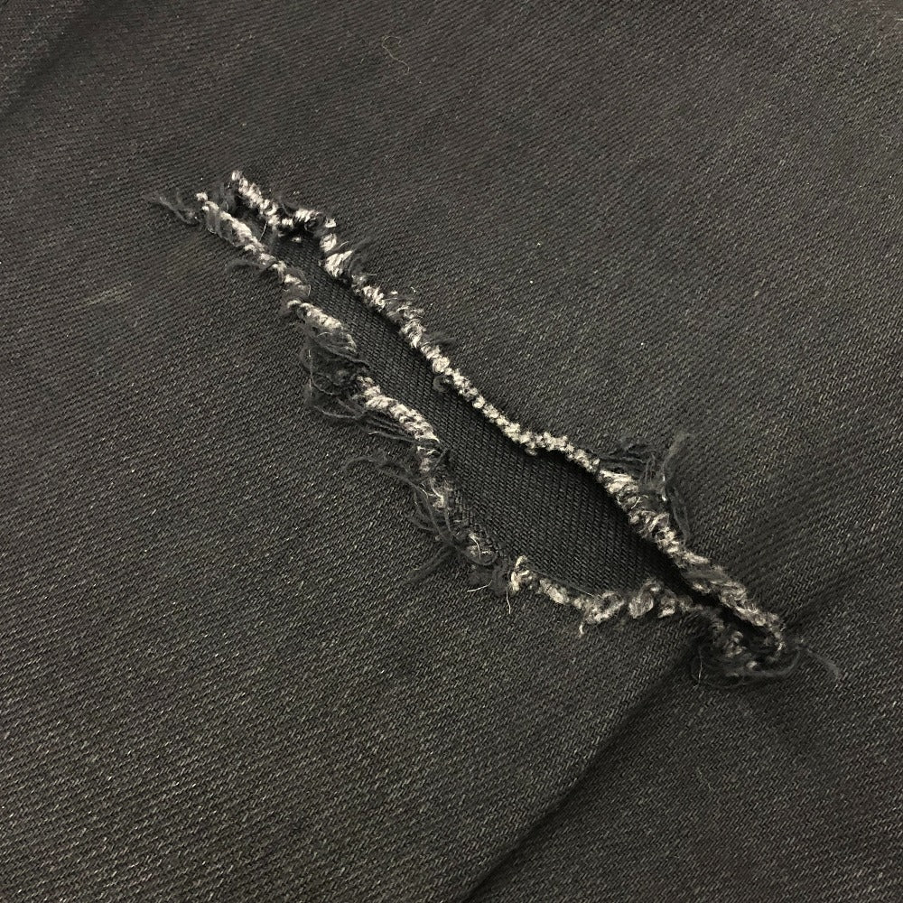 SAINT LAURENT PARIS Crash Pantalones vaqueros Pantalones vaqueros Pantalones Algodón Hombre Negro