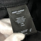 SAINT LAURENT PARIS Crash Pantalones vaqueros Pantalones vaqueros Pantalones Algodón Hombre Negro