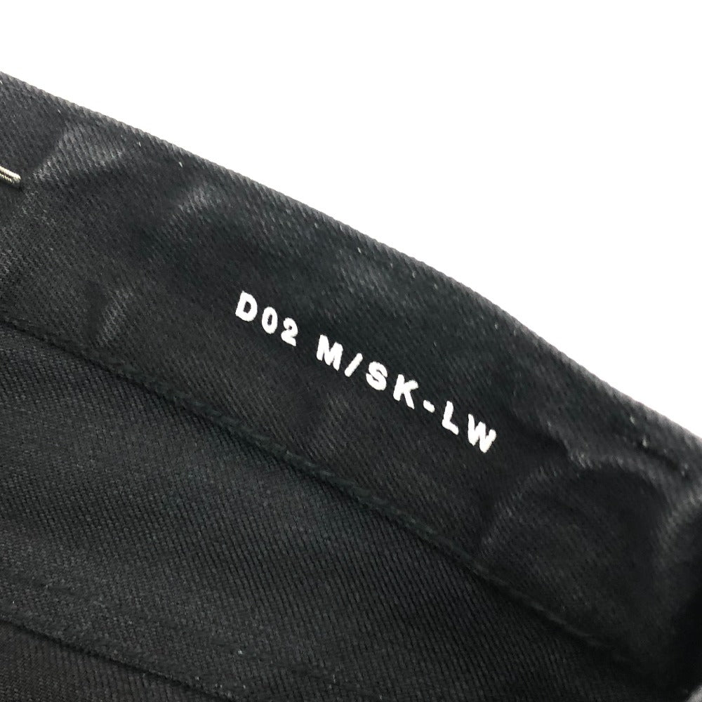 SAINT LAURENT PARIS Crash Pantalones vaqueros Pantalones vaqueros Pantalones Algodón Hombre Negro